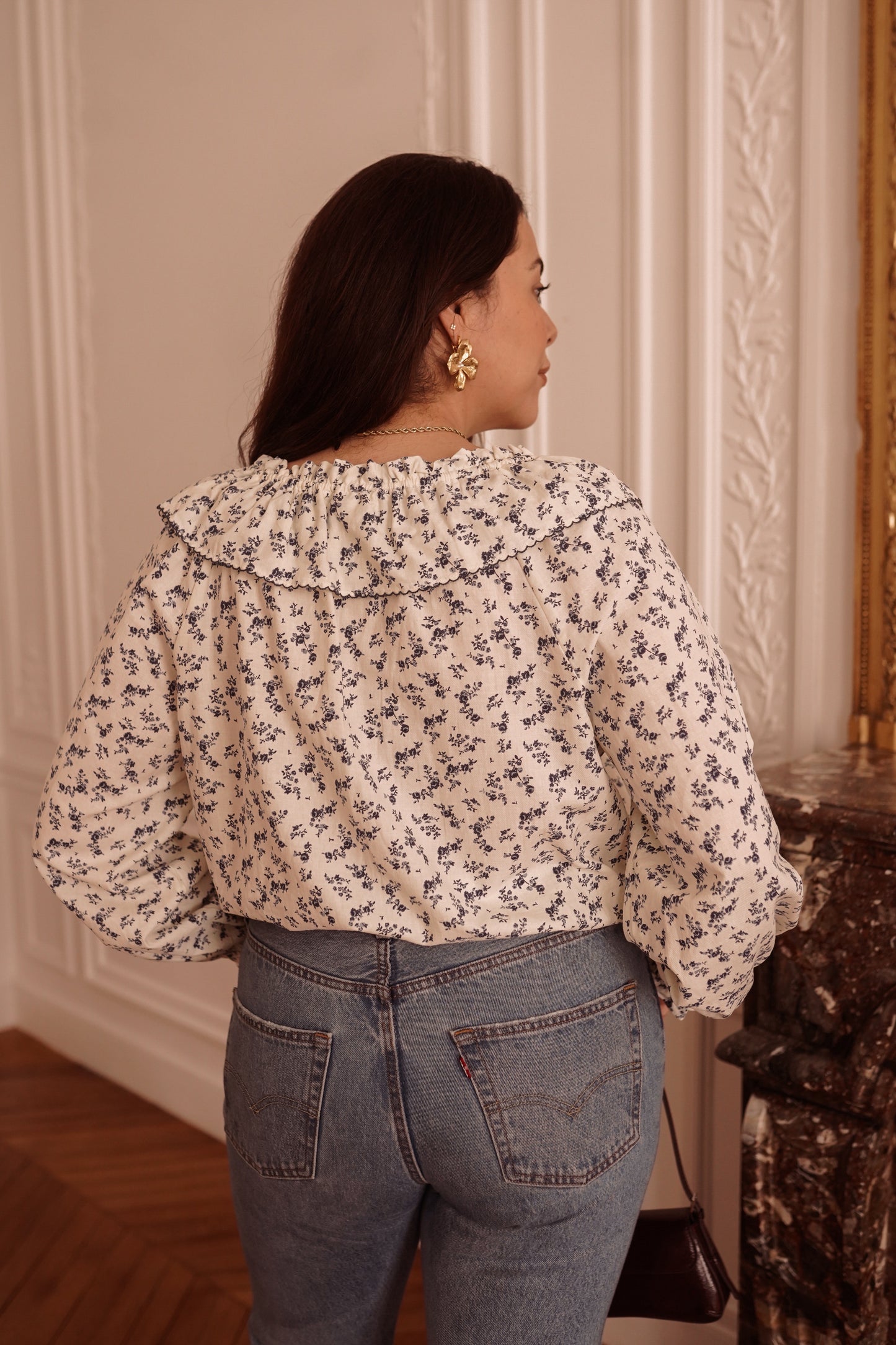Chemise Fleurs Délicates du 42 au 46
