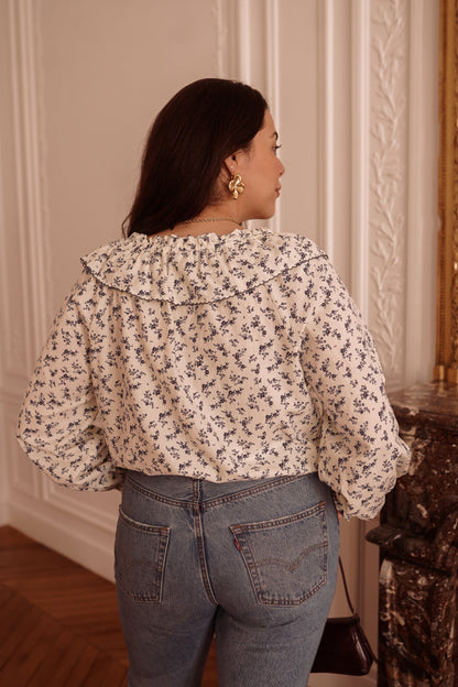 Chemise Fleurs Délicates du 42 au 46
