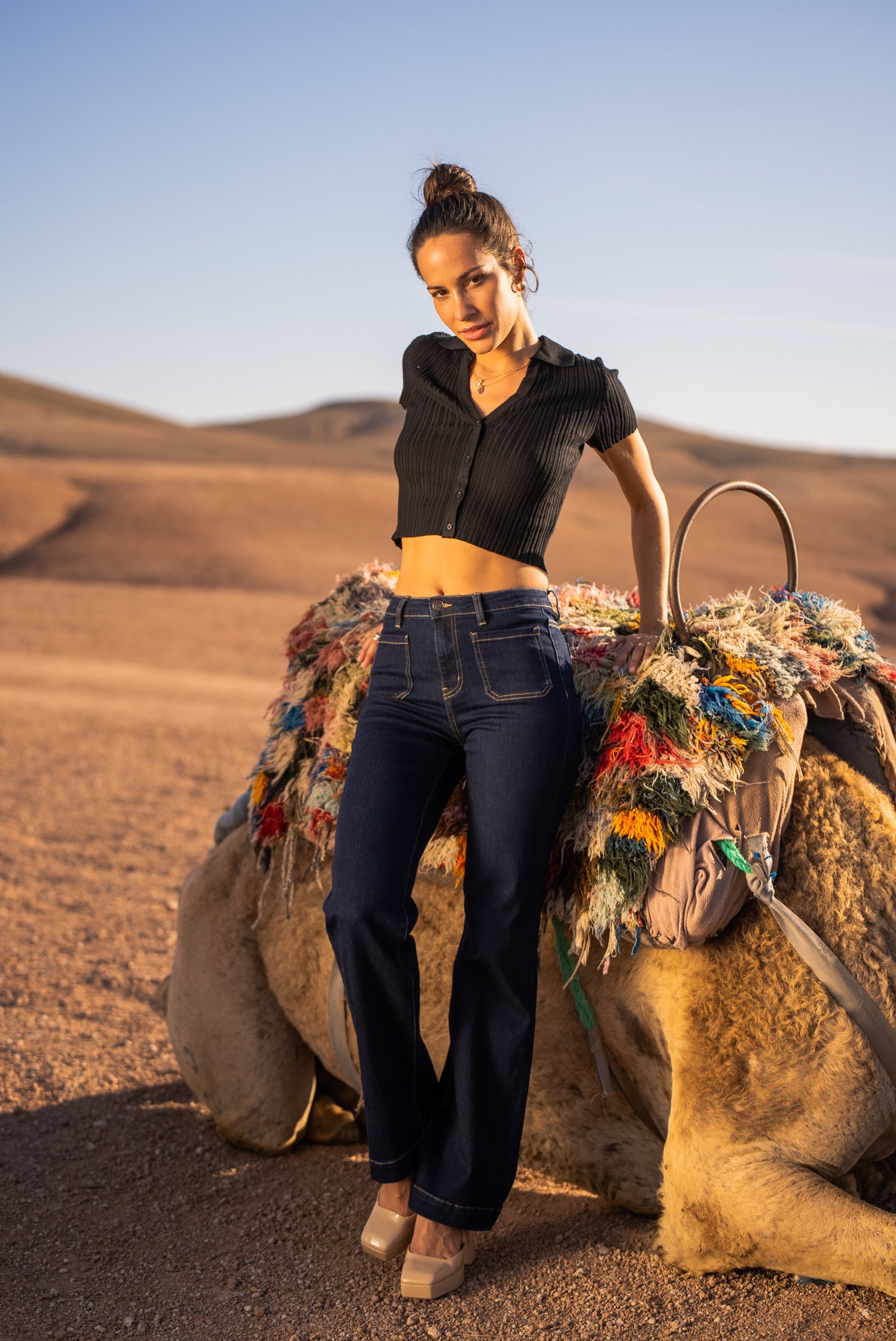 Jean Wide Leg Brut Kezia