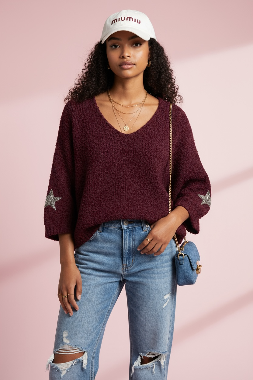 Pull Stars Bouclette