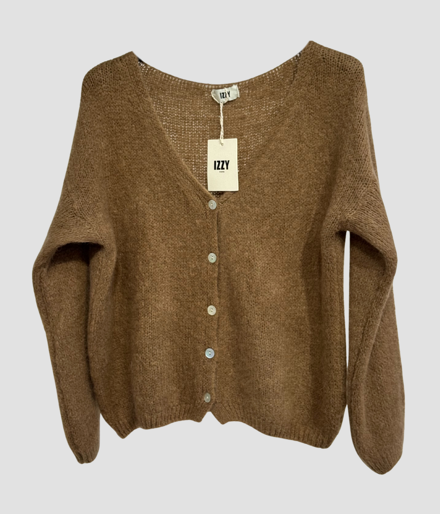 Gilet Mohair Coloré