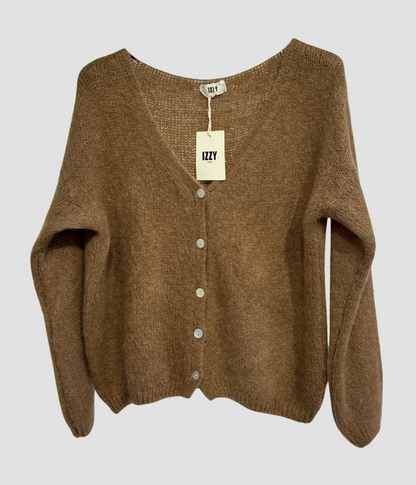 Gilet Mohair Coloré