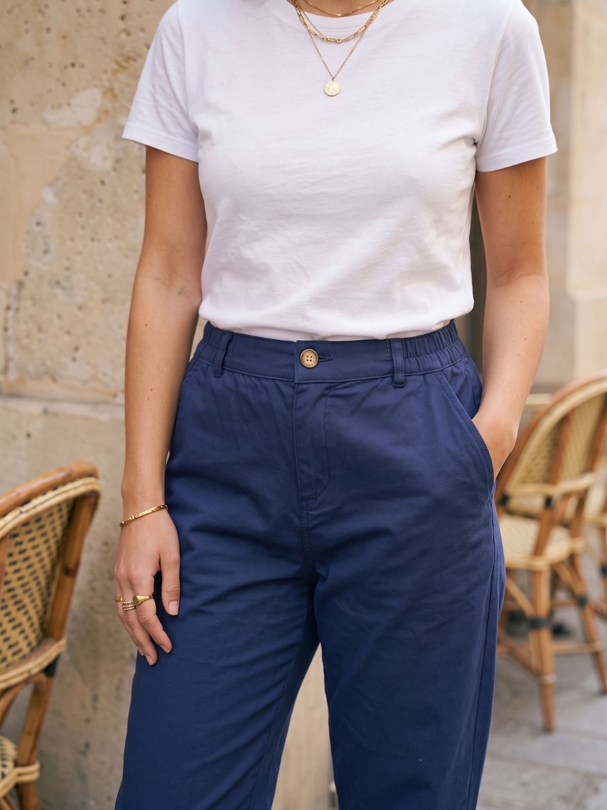 Pantalon Nolwenne - Élastique