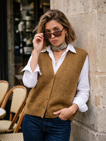 Gilet sans Manches Intemporel