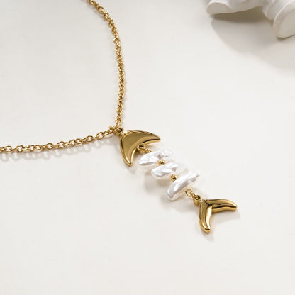 Collier Poisson Bohème
