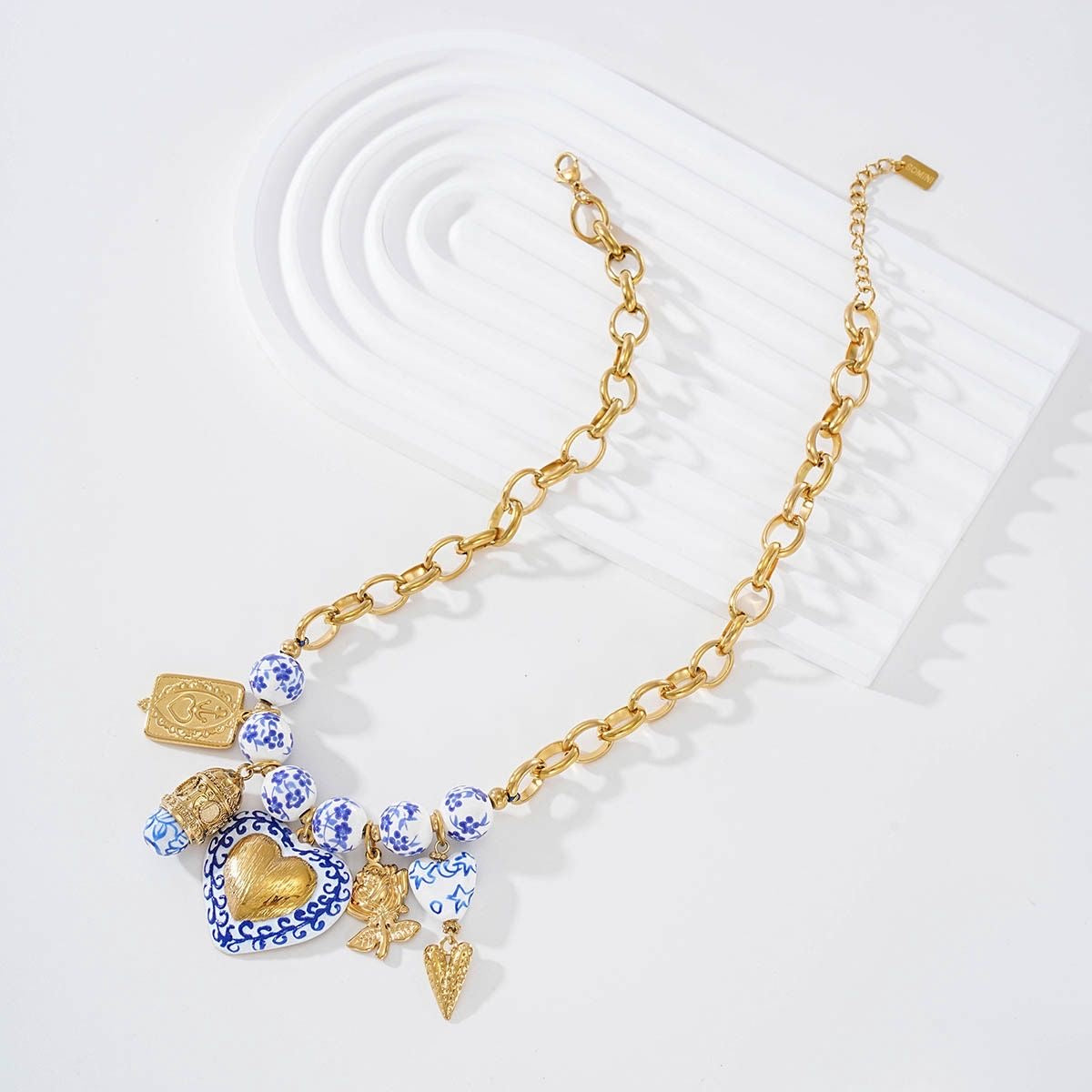Collier Pampilles Bleues