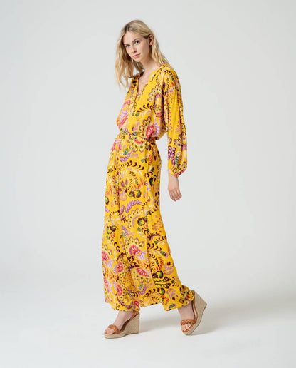 Blouse Fluide Imprimé Bohème