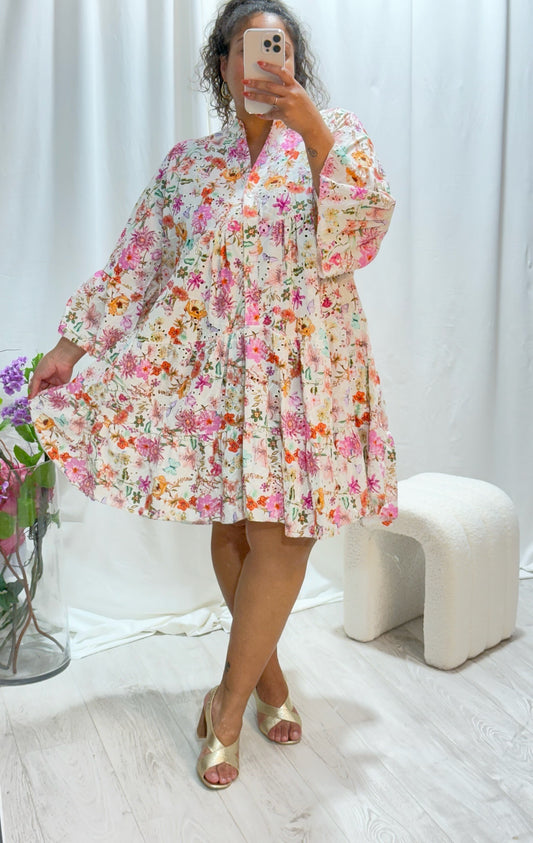 Robe Bohème Fleurie du 44 au 50