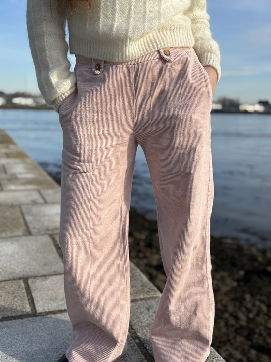 Pantalon Velours 7/8