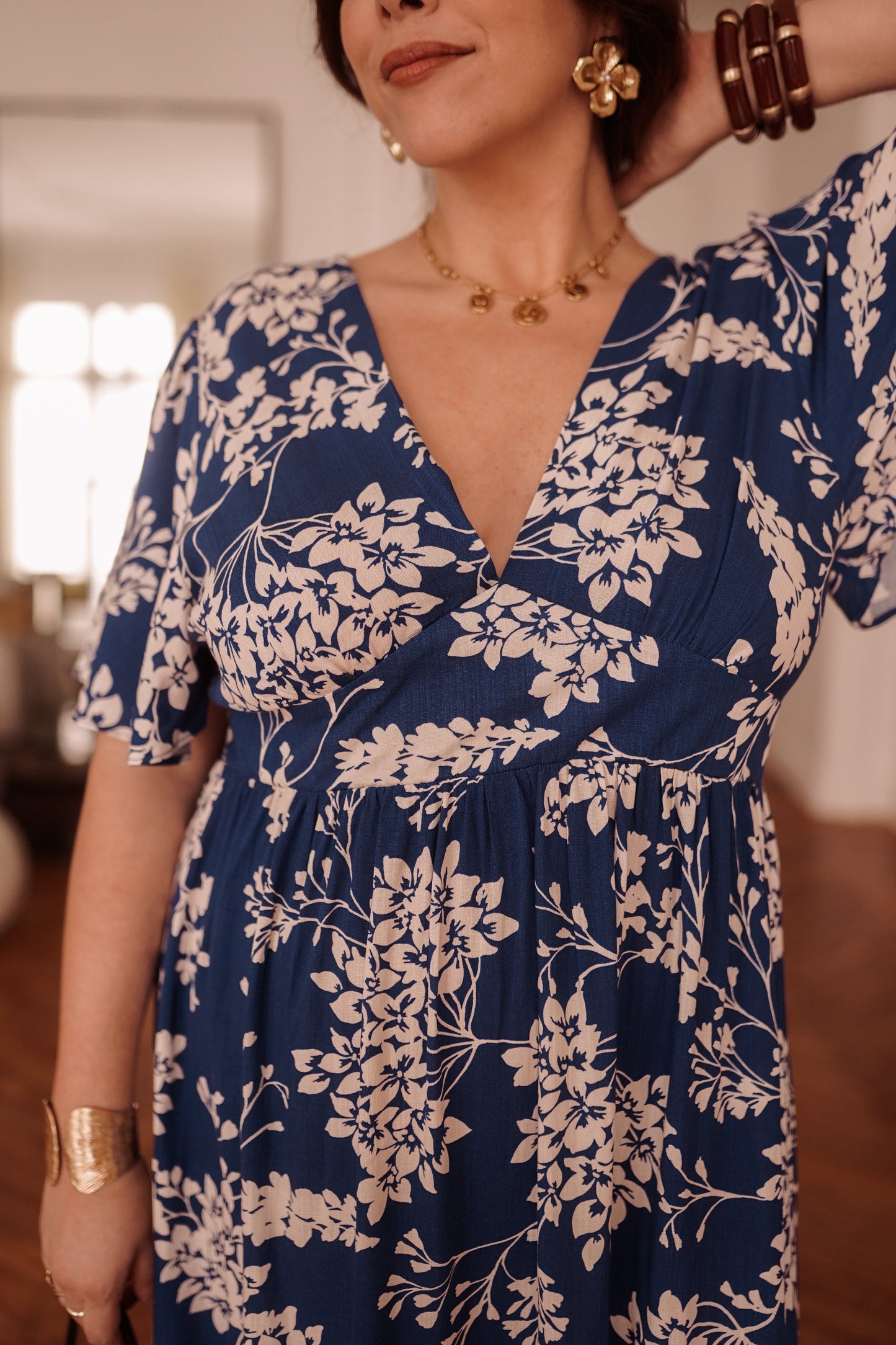 Robe Longue Fleurie du 42 au 46