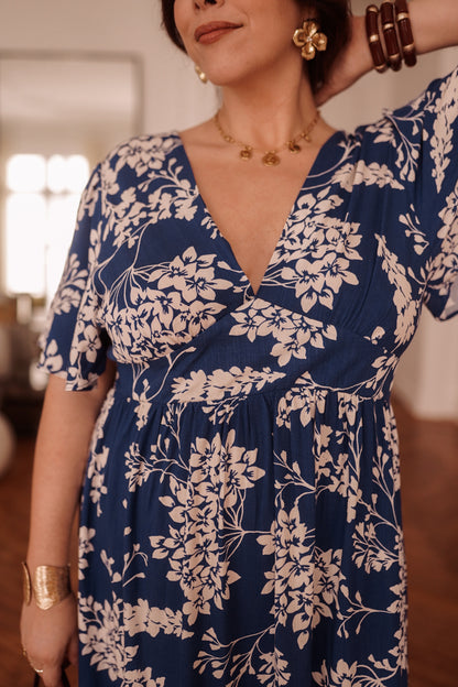 Robe Longue Fleurie du 42 au 46