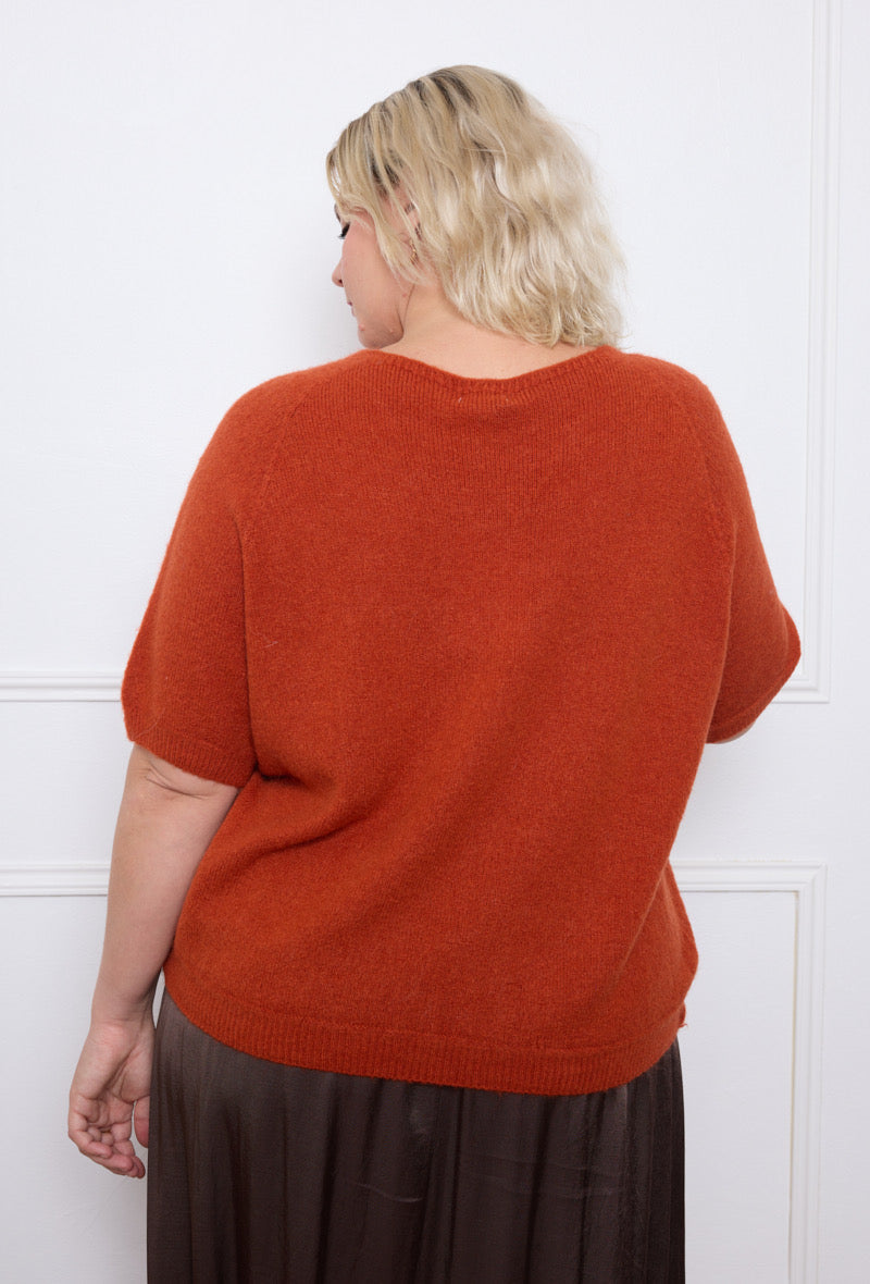 Pull Alpaga Manches Courtes - TU du 44 au 50