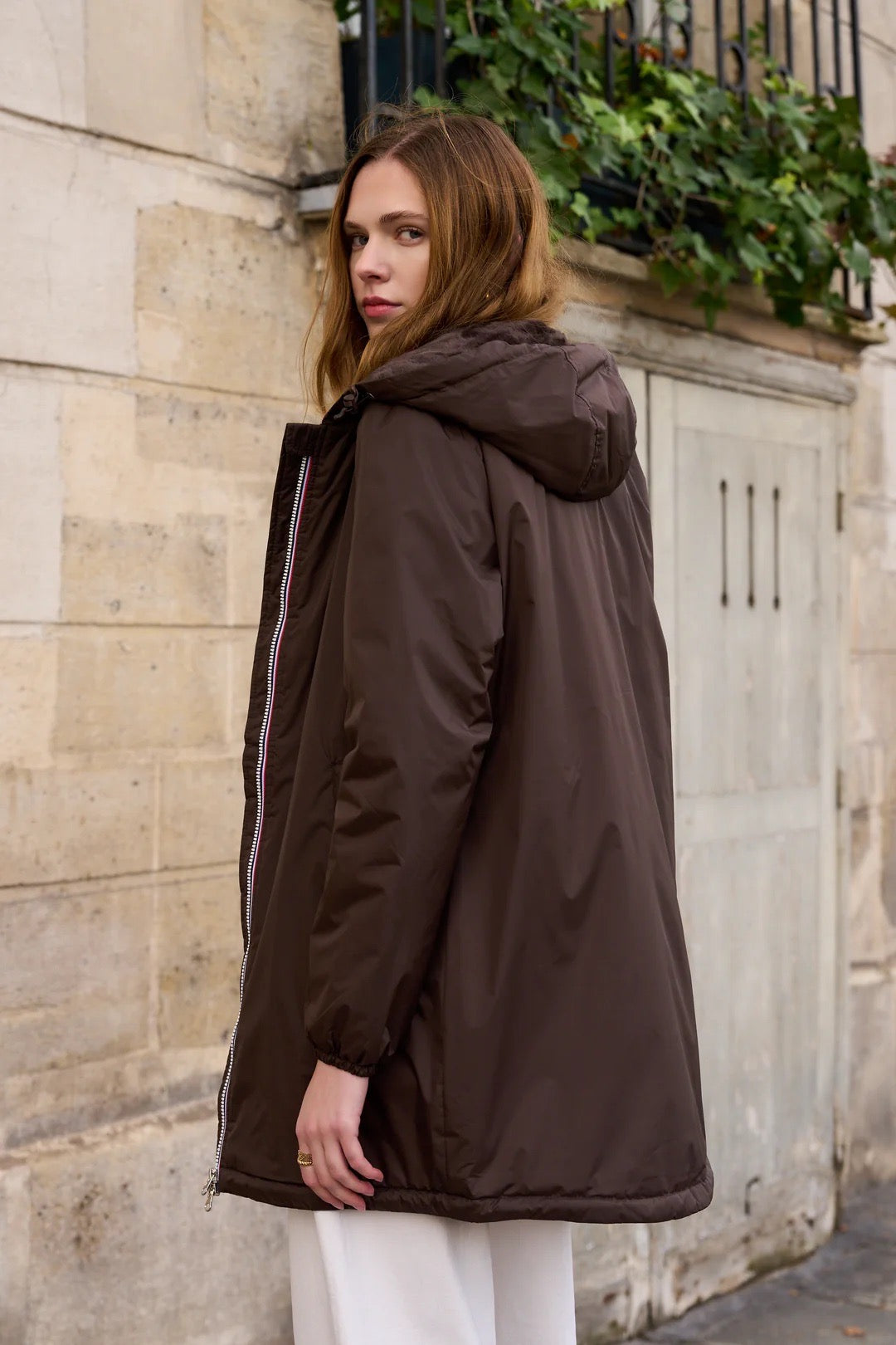 Imperméable Fourré Sherpa Long