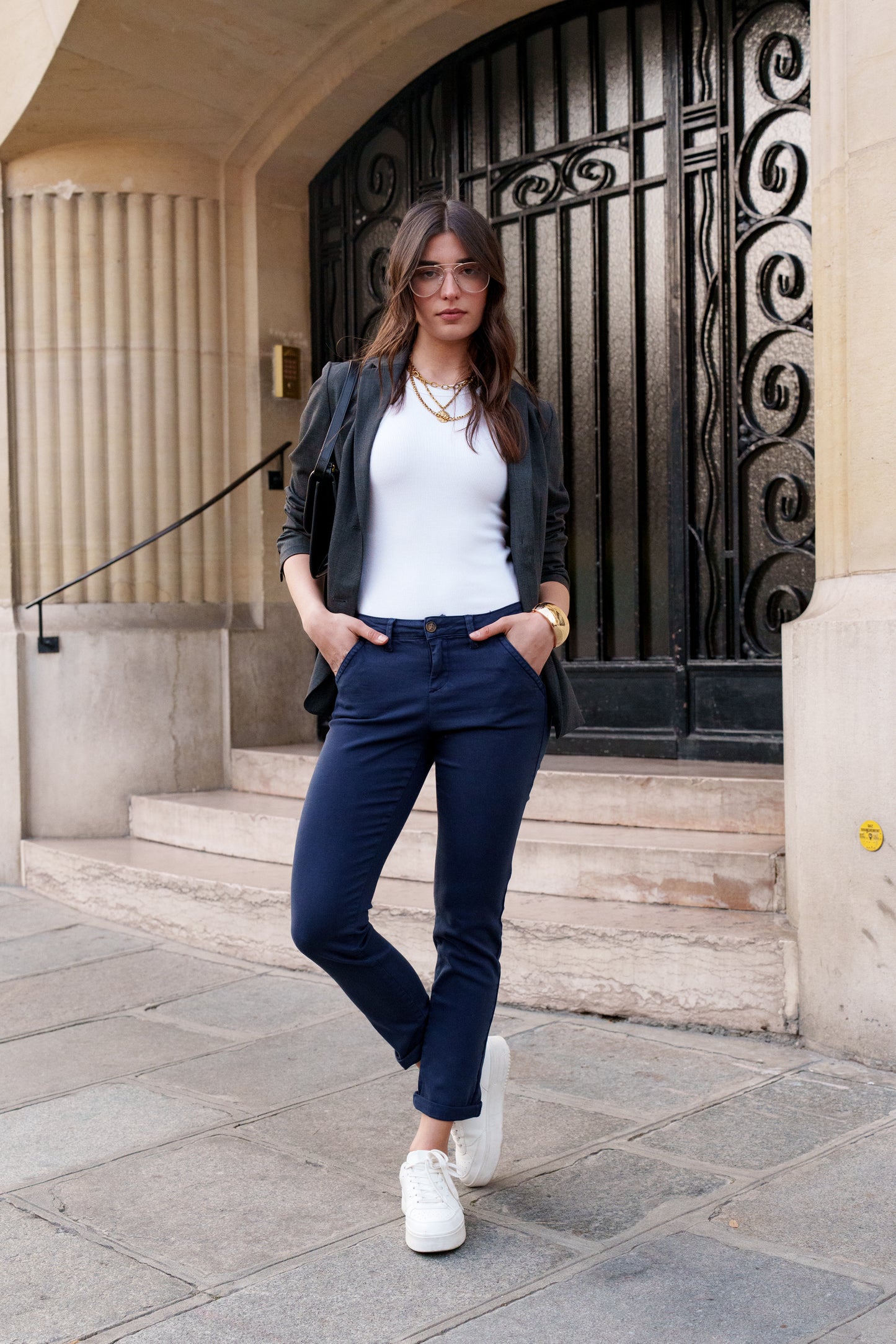 Pantalon en Toile Stetch