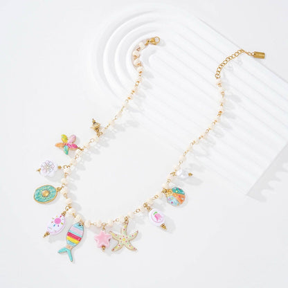 Collier Pampilles Pastel