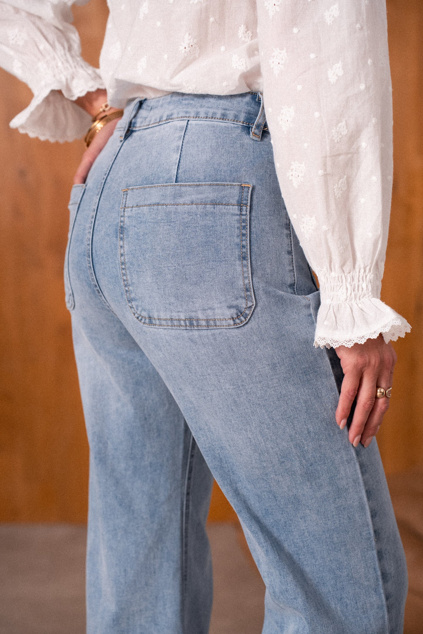 Jean Taille Haute Stretch