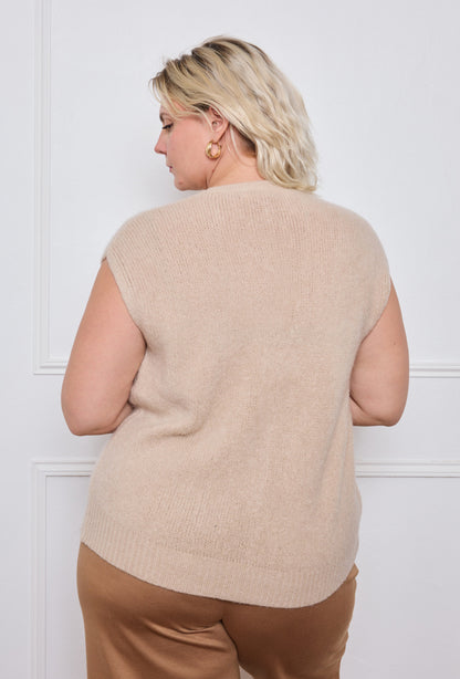 Gilet Alpaga Femme - TU du 44 au 50