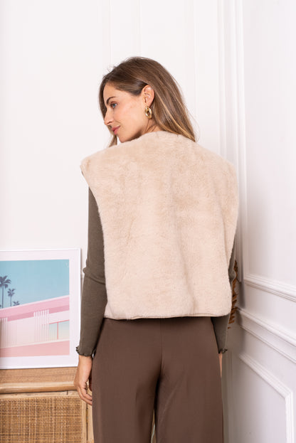 Gilet Peluche Trendy