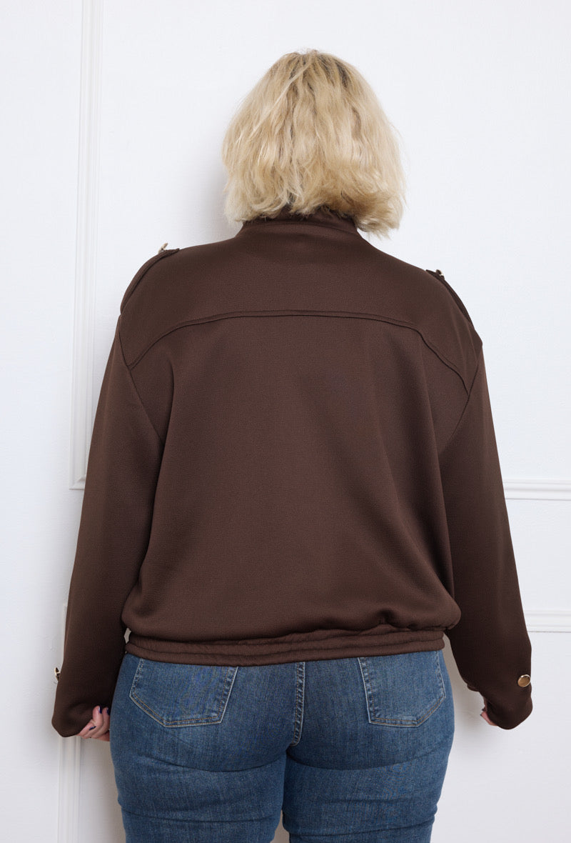 Veste Aviateur Zippée - TU du 44 au 50