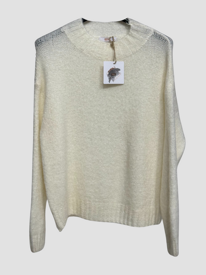 Pull Mohair Col Montant