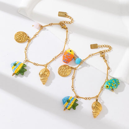 Bracelet Charms Poissons