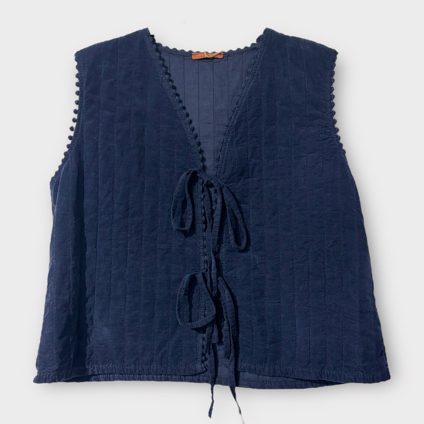 Gilet Coton Texturé