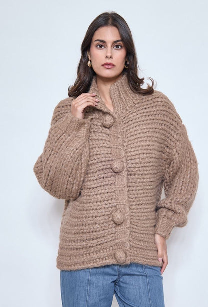 Gilet Grosse Maille