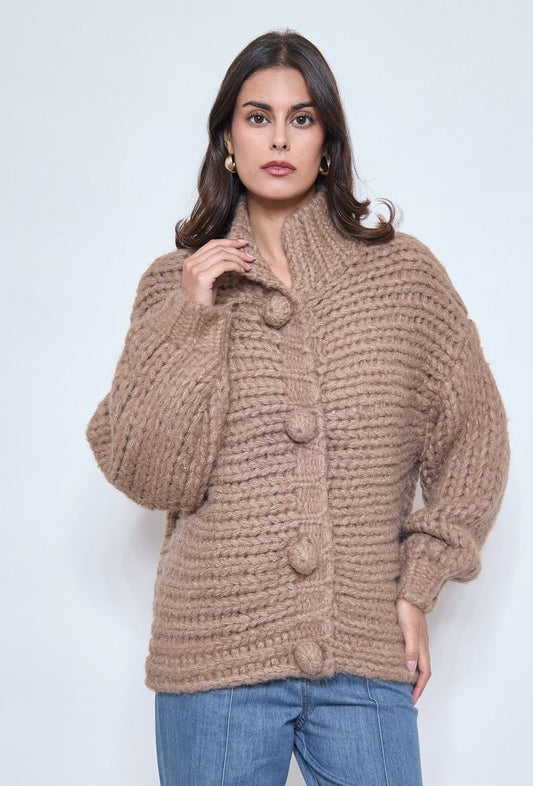 Gilet Grosse Maille