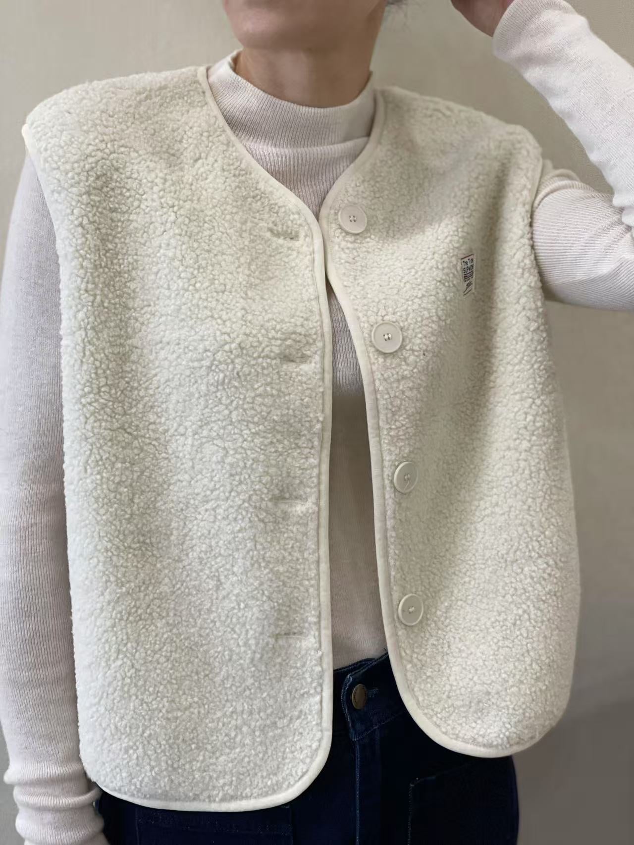 Gilet sans Manches Sherpa