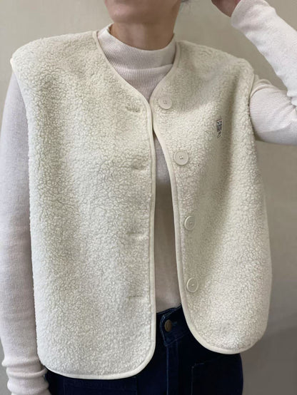 Gilet sans Manches Sherpa