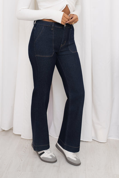 Jean Brut Grandes Poches