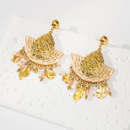 Boucles Dorées Raphia