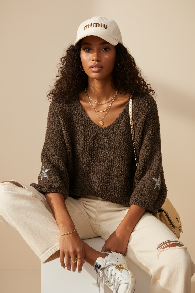 Pull Stars Bouclette