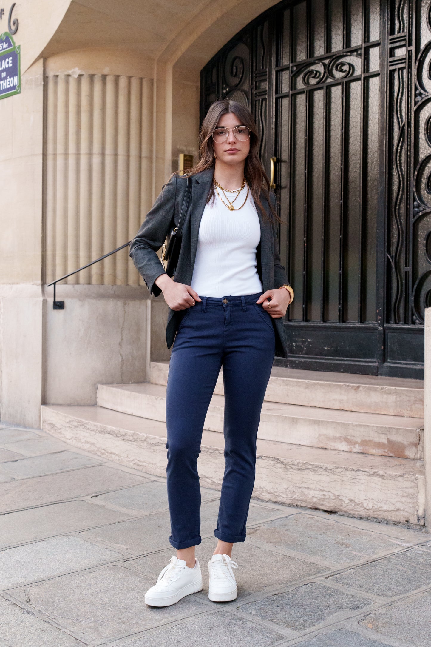 Pantalon en Toile Stetch
