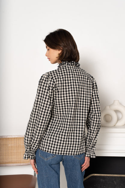 Chemise Vichy Rétro Chic