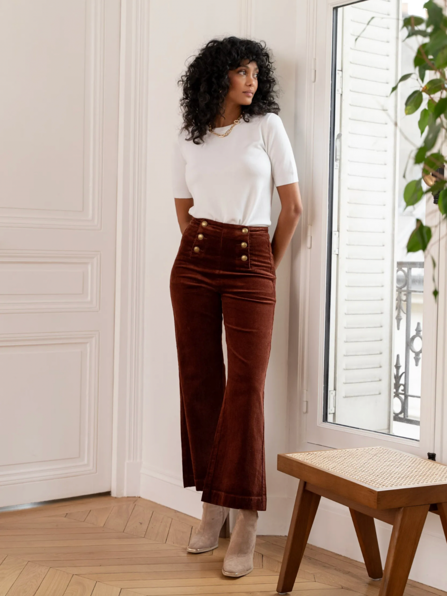 Pantalon Velours Victorine