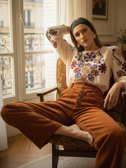 Blouse Ethnique Chic