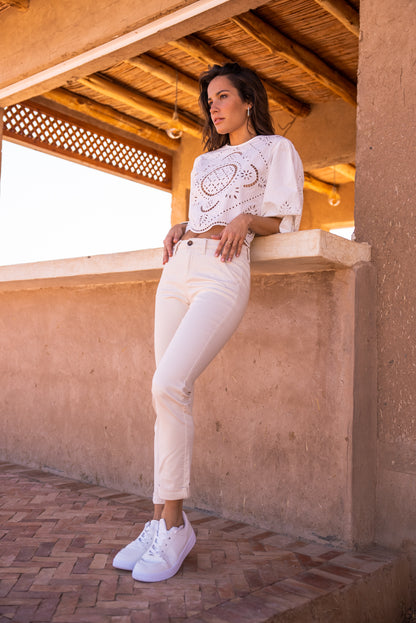 Pantalon Chino Femme