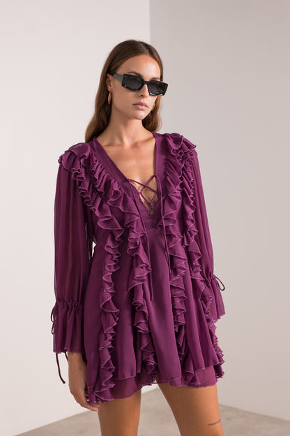 Robe Volantée Bohème