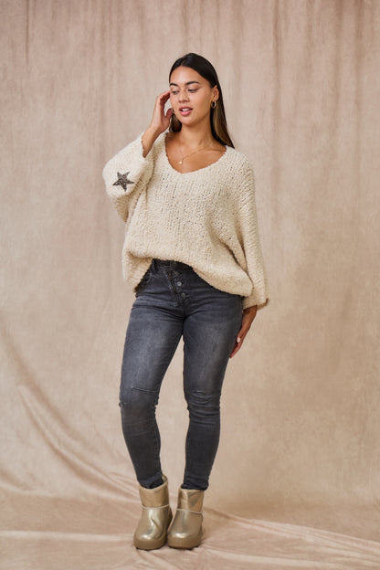 Pull Oversize Doudou Étoile