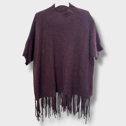 Pull Frangé en Mohair