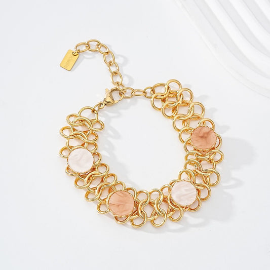 Bracelet Pastilles Nacrées