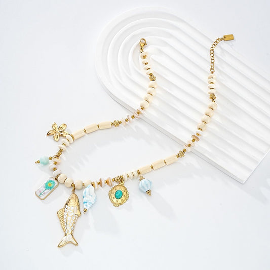 Collier Charms Poisson
