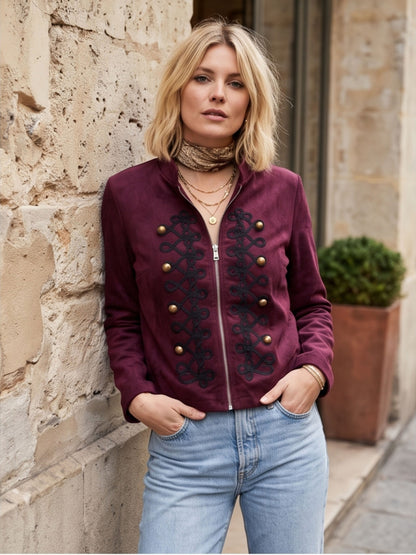 Veste Wallis - Brodée