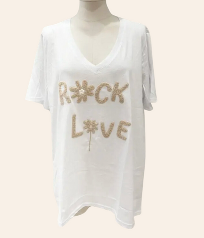 Tee-shirt Rock Love