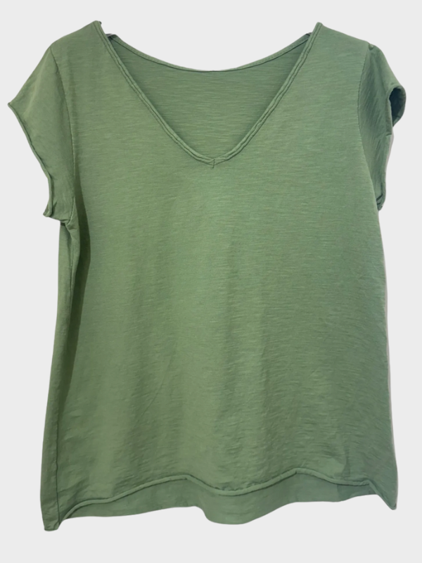 Tee-shirt Basique Uni 100% Coton