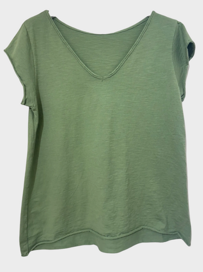 Tee-shirt Basique Uni 100% Coton
