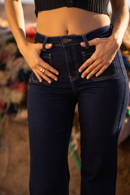 Jean Wide Leg Brut Kezia
