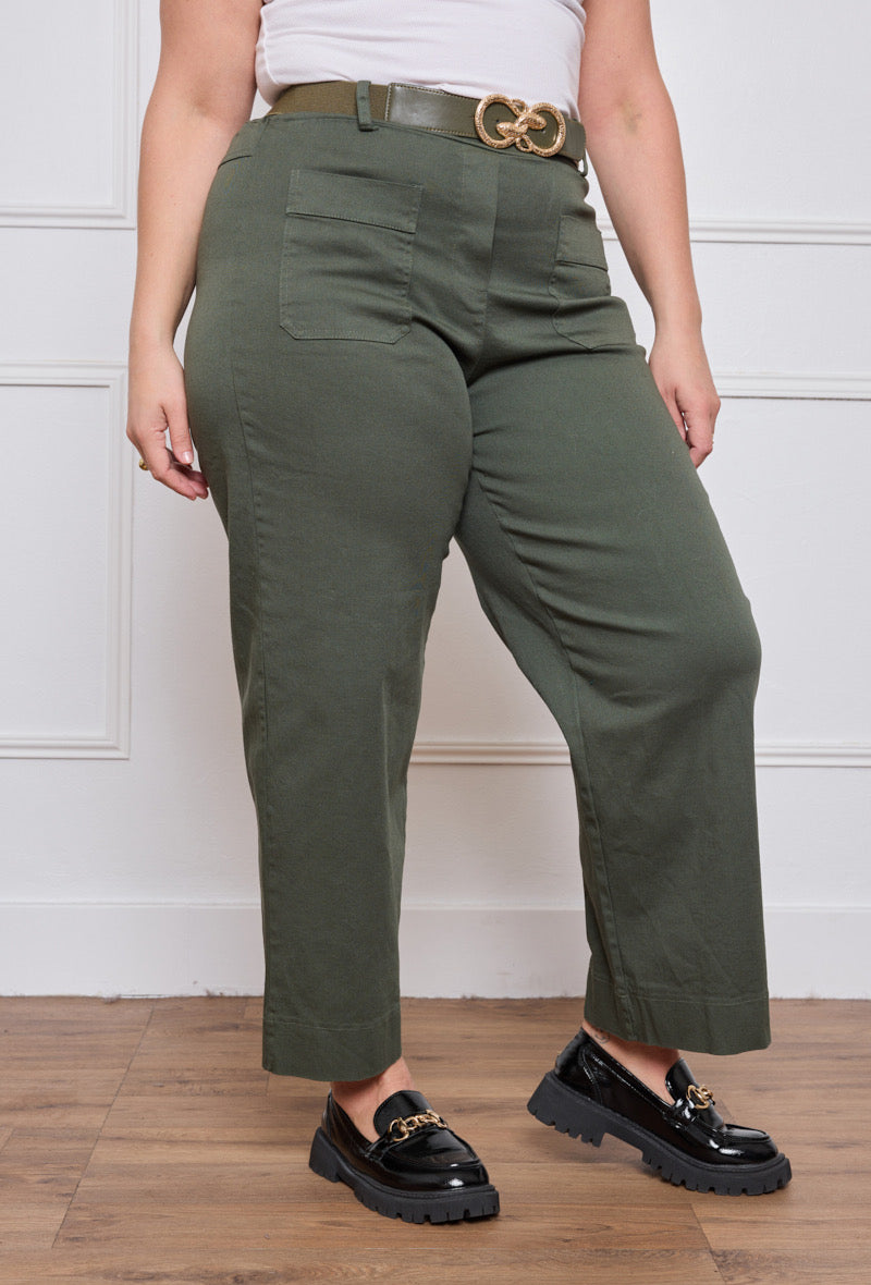 Pantalon Droit Coton