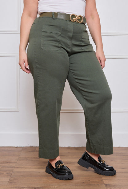 Pantalon Droit Coton